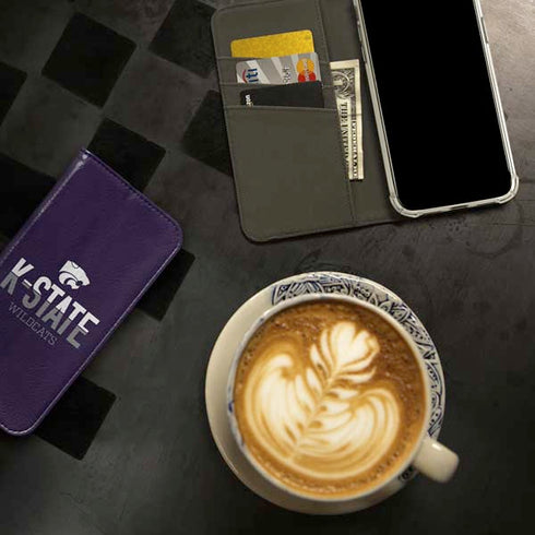 Kansas State University K-State Wildcats Gradient iPhone 15 Pro Folio Case